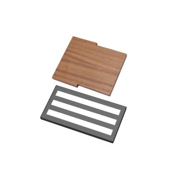 The 1810 Company - Accessory Channel Pack Gun Metal (Chopping Board)