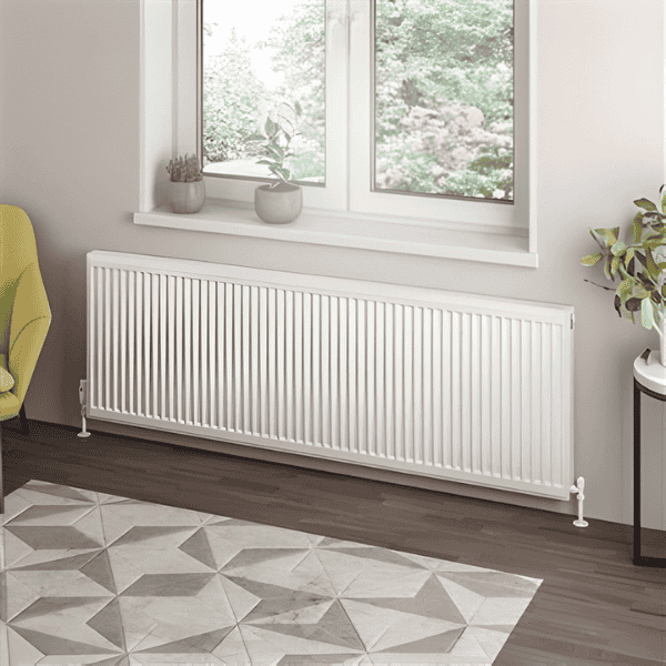 Eastbrook Type 21 Compact Panel Radiator 600 x 1800 Gloss White